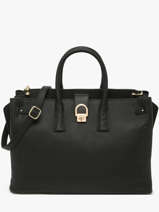 Sac  Main Equestre Cuir Etrier Noir equestre EEQT142L